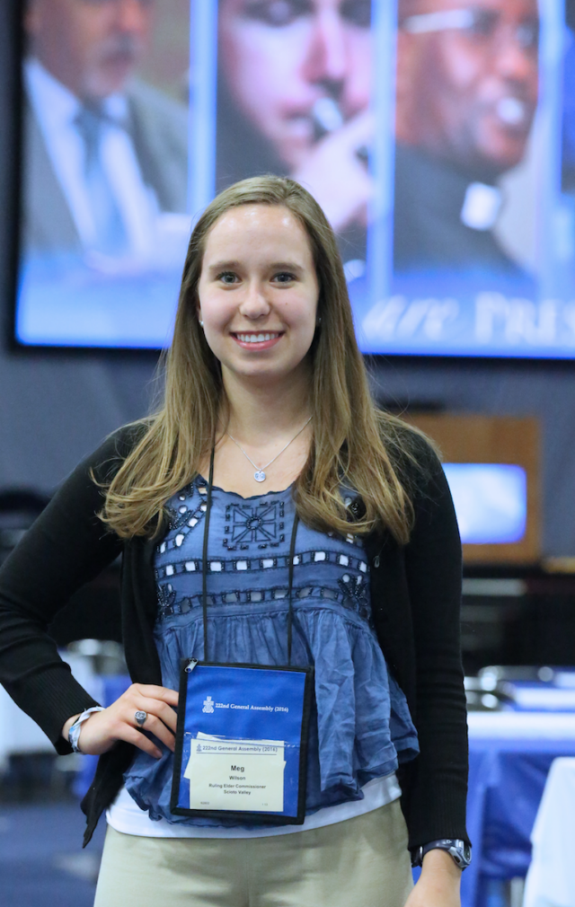 Meg Harding Wilson Assembly’s youngest commissioner - The Presbyterian Outlook