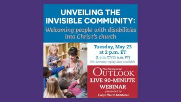 Unveiling the invisible community: Welcoming people with disabilities into Christ’s church