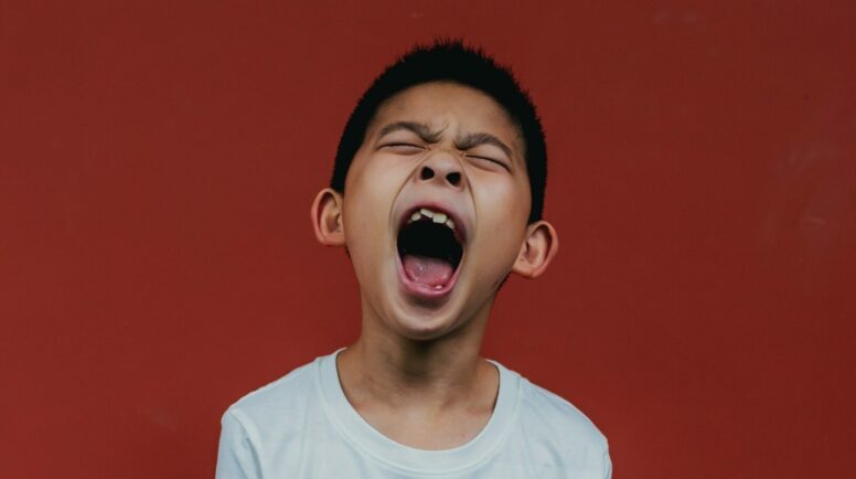 anger, child screaming