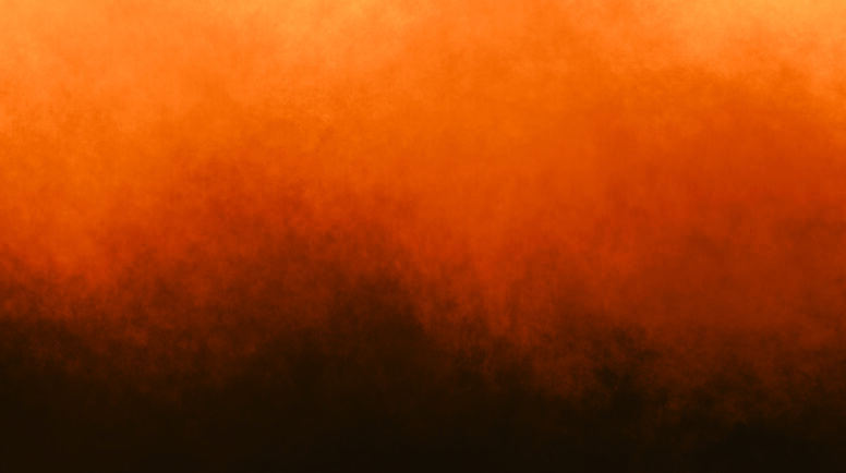 Dark orange red gradient art texture background abstract wavy dusty cloud or sand dunes desert in painted textured horizontal panoramic banner header backdrop design