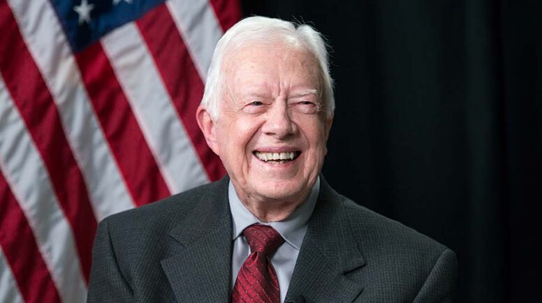 Former U.S. President Jimmy Carter, 2014.