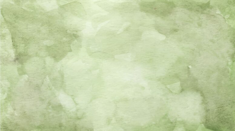 Green watercolor. A prayer for tough decisions.