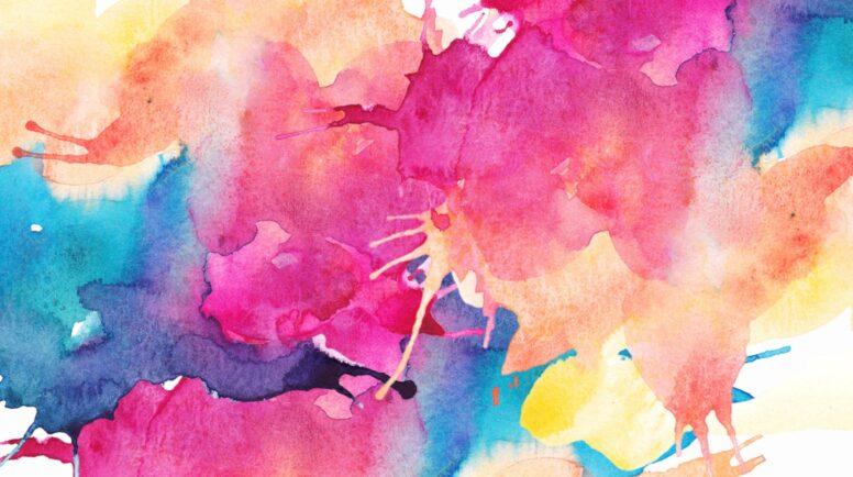 spashes of different water colors. Bearers of delight: Lent’s subversive call to joy