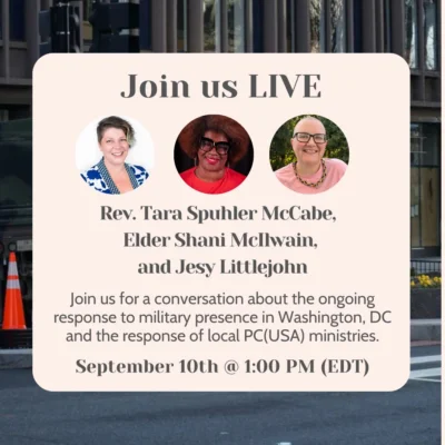 A promo for the webinar featuring all the panelists