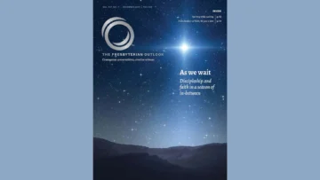 As we wait, December 2025, Presbyterian Outlook cover