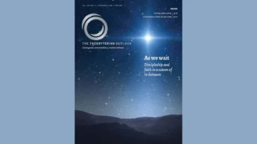 As we wait, December 2025, Presbyterian Outlook cover
