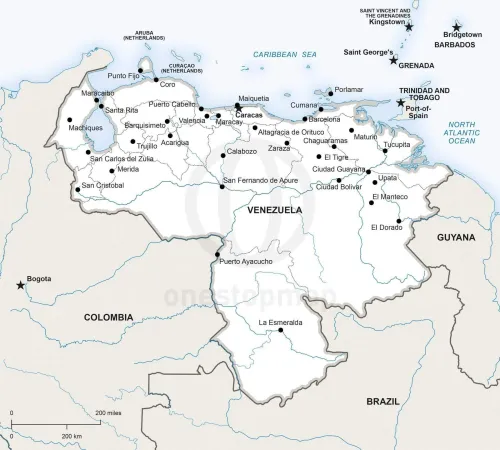 Venezuela map