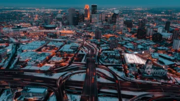 Minneapolis at twilight