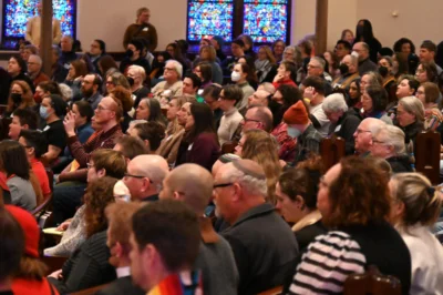 Hundreds of clergy convene at Westminster Presbyterian Church,