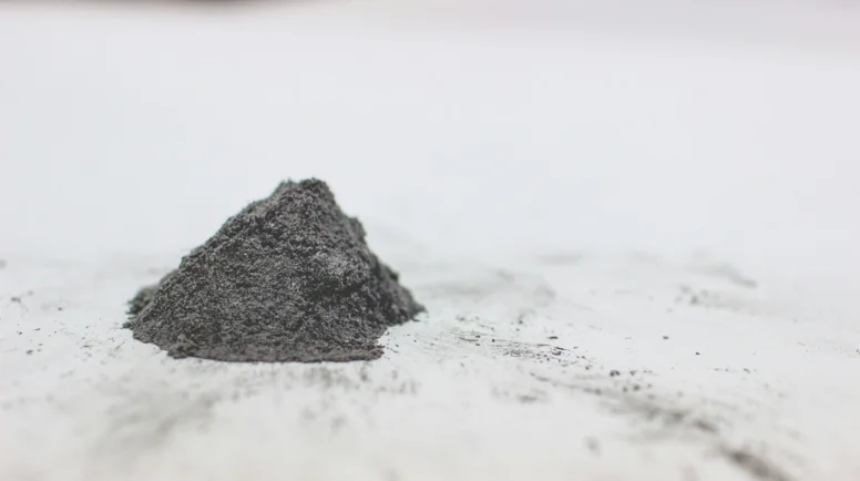 a pile of ashes
