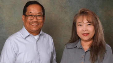 Sean Chow of and Frances Lin