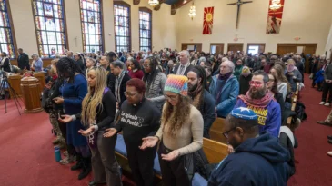 A coalition of 40 faith-based groups representing more than a dozen interfaith denominations gathered to pray and advocate at the Lutheran Church of the Reformation on Thursday, January 29, 2026, urging the U.S. Senate to vote against funding for the Department of Homeland Security. Speakers included U.S. Senators CHRIS COONS (D-Delaware) and ANGELA ALSOBROOKS (D-Maryland) who pledged to vote against the appropriations and demand stricter oversight of Immigration and Customs Enforcement (ICE) agents. The deadline for a funding vote to avoid a government shutdown is midnight Friday.