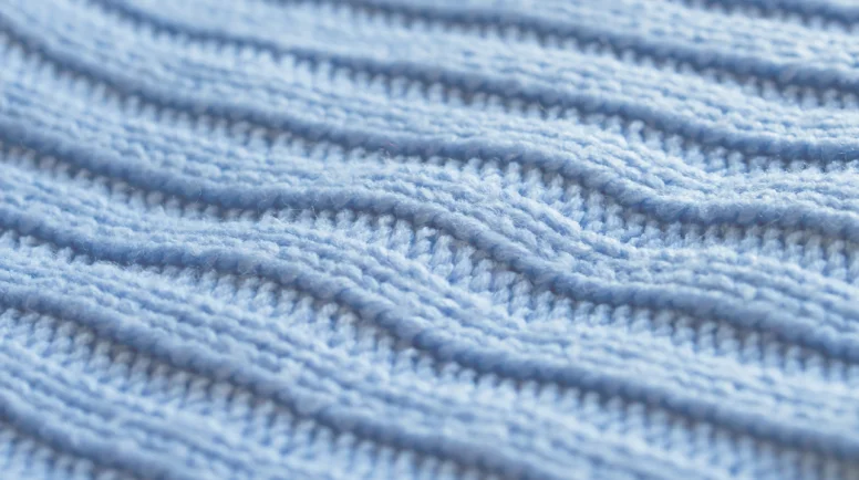 blue knitwear texture background