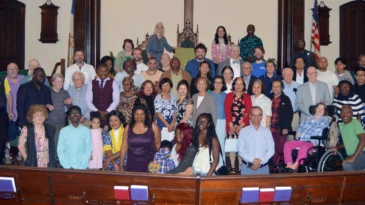 Eliot Presbyterian Church in Lowell, Massachusetts,