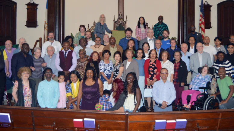 Eliot Presbyterian Church in Lowell, Massachusetts,