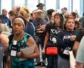 Participants congregate at the Town Square, learning about various denominational agencies, General Assembly Committees, and other PC(USA)-related organizations.