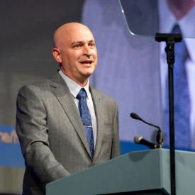 Ian Hall is confirmed as president of the A Corporation