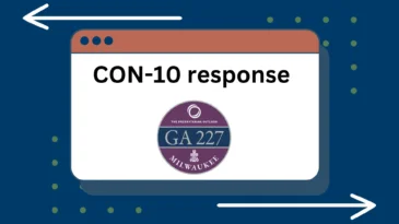 "CON-10 response" with the Presbyterian Outlook GA227 logo