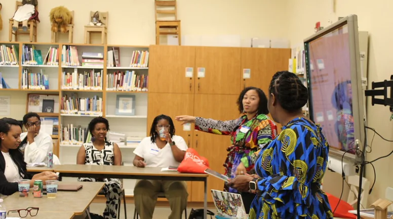 Rev. Dr. Lakisha Lockhart leads a workshop