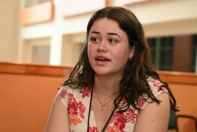 A young woman