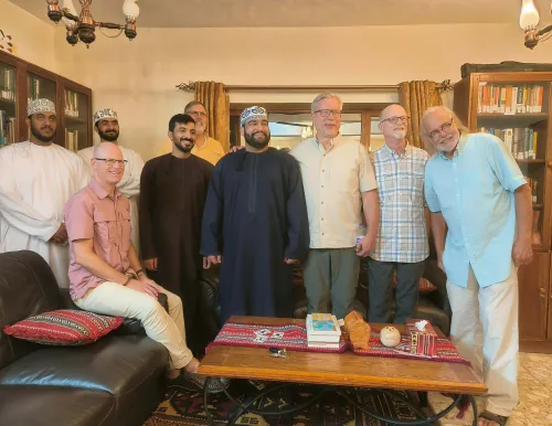 A group of men from the Al Amana Centre in Oman