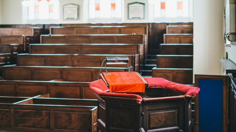 empty pulpit