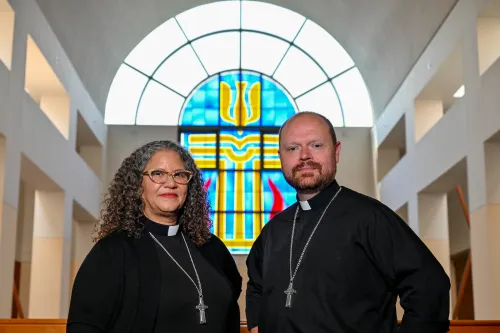 The Rev. Marta Pumroy-Cordero and the Rev. Dr. Kris Schondelmeyer are Co-Moderators of the 227th General Assembly.
