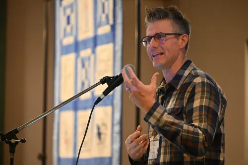 Author, peacemaking trainer and the executive director of Global Immersion, the Rev. Dr. Jer Swigart.