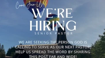 The First Presbyterian Church of Snohomish, Washington, is hiring a pastor.