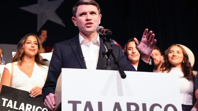 Texas state Rep. and Presbyterian seminary student James Talarico, D-Austin, a Democratic candidate for the U.S. Senate.